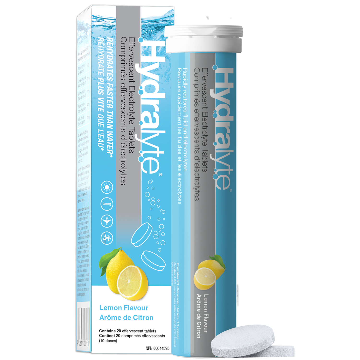 Effervescent Electrolyte Tablets – Hydralyte Canada