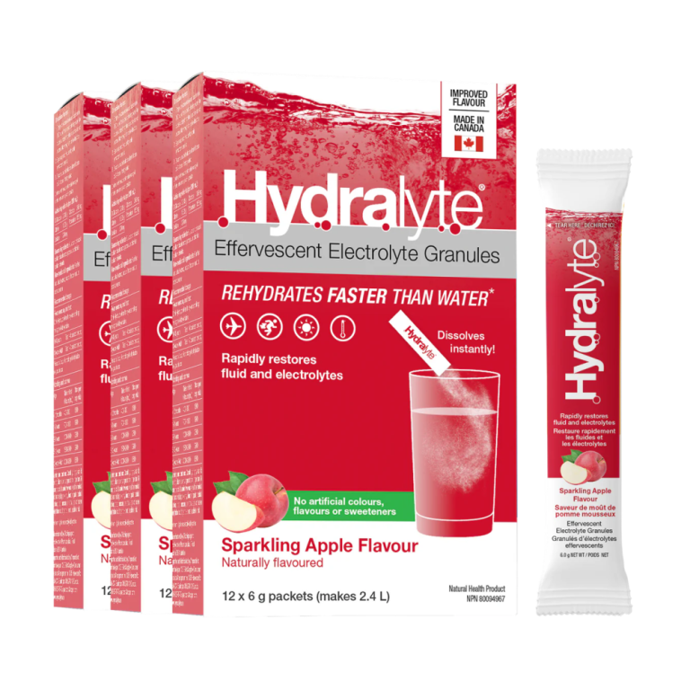 Hydralyte Electrolyte Powder, Sparkling Apple