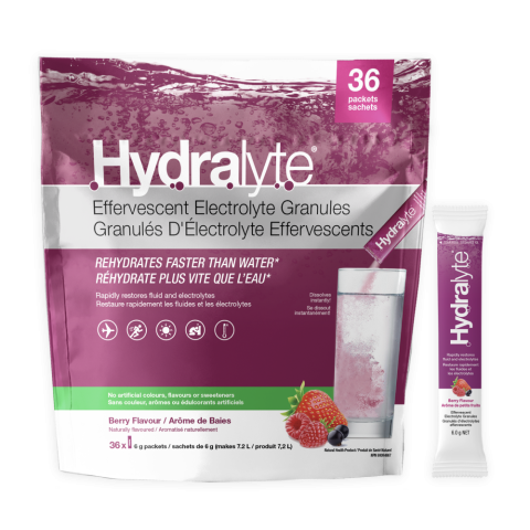 Hydralyte Electrolyte Powder, Mixed Berry