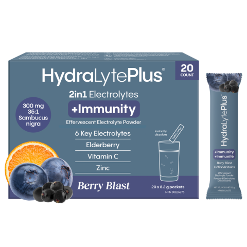 Hydralyte Hydration with Immunity, Berry Blast